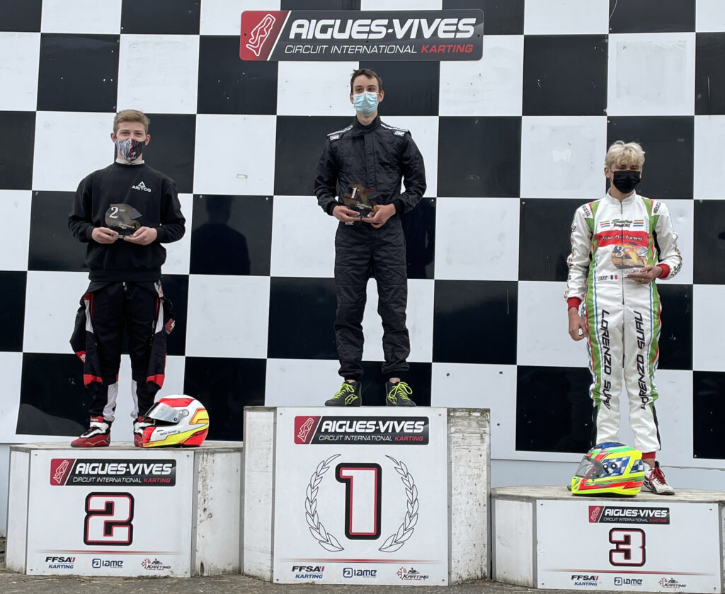 Karting - Podium Nationale- Championnat Sud 2021