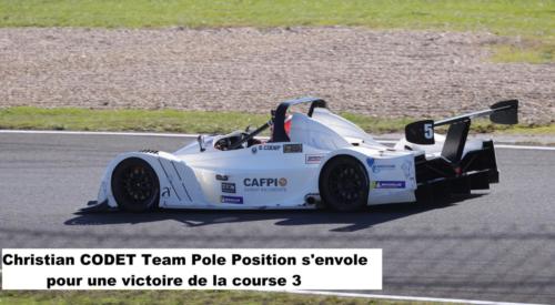 Christian Codet Team Pole Position s'envole pour une victoire en course 3